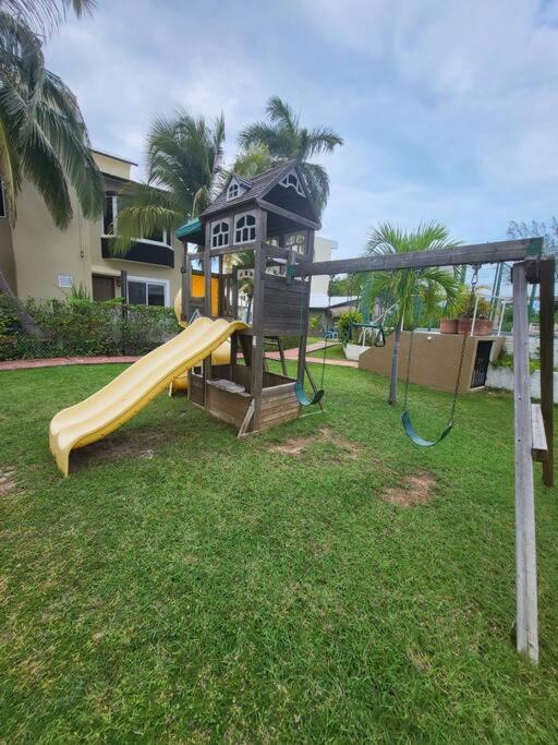 3 Rooms House At Side Of The Lagoon Cancun Exterior photo